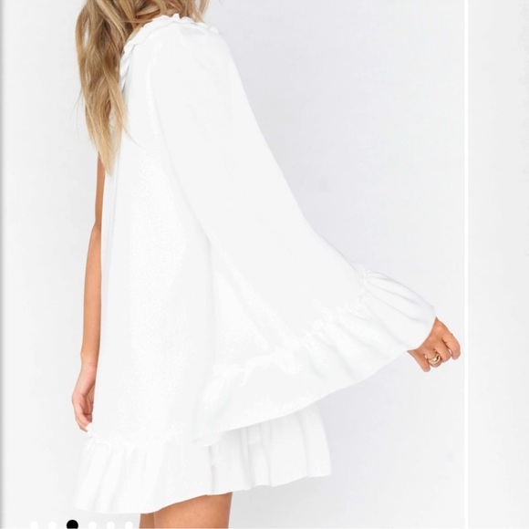 Show Me Your MuMu White One-Shoulder Dress - Picture 3 of 7